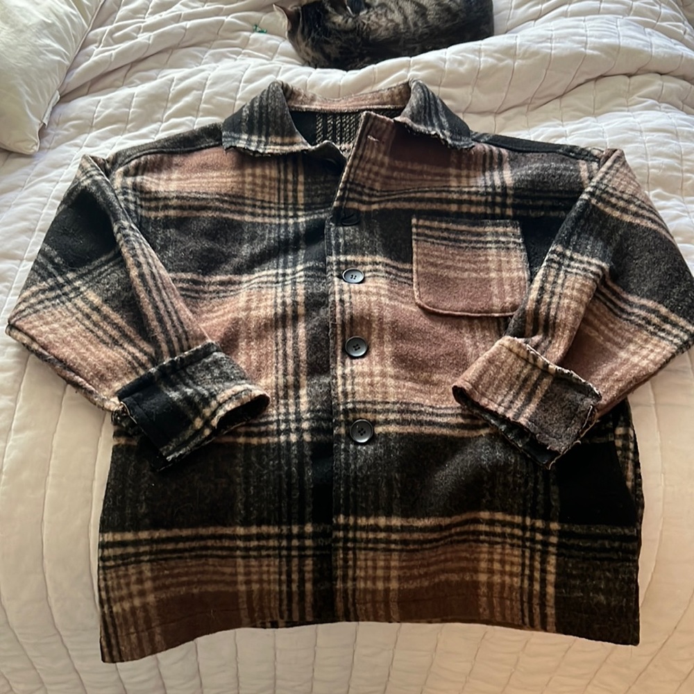 oversized coat w/ no tag